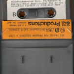 BLUETOY - Oscillations Unknown 1984 Christopher Simmons - back of cassette case, open