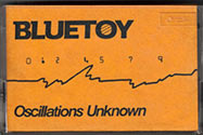 Cassette Front - BLUETOY - Oscillations Unknown 1984 Christopher Simmons