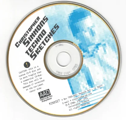 Techno Sketches CD disc